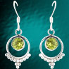 Chandlier Style Peridot Earrings