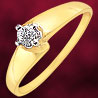 Facetz Solitaire Diamond Ring